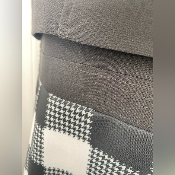 TOCCIN (NY) NWT Black and White Checkered Dress - Picture 13 of 14